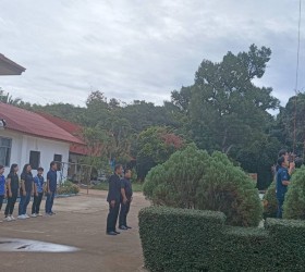 กิจกรรมเคารพธงชาติ