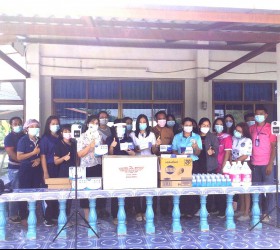 องค์การบริหารส่วนตำบลกำแมดมอบอุปกรณ์เพื่อใช้ในการป้องกันการแพร่ระบาดของโรคติดเชื้อไวรัสโคโรนา 2019 (COVID-19) 