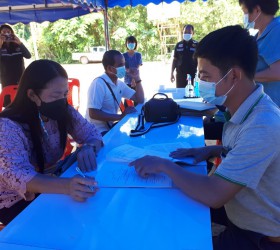 องค์การบริหารส่วนตำบลกำแมดและสำนักงานที่ดินของอำเภอกุดชุมได้มอบโฉนดให้กับชาวตำบลกำแมด ณวันที่20 สิงหาคม 2564