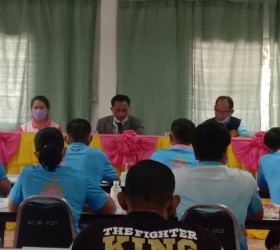 การประชุมร่วมกับผู้นำชุมชน เดือนมีนาคม 2565