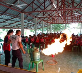 โครงการส่งเสริมการมีส่วนร่วมการป้องกันอัคคีภัยในชุมชน