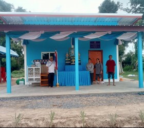 พิธีมอบบ้านกาชาด จ.ยโสธร ประจำปี 2566 เฉลิมพระเกียรติสมเด็จพระนางเจ้าสิริกิติ์พระบรมราชชนนีพันปีหลวง เนื่องในวโรกาสมหามงคลเฉลิมพระชนมพรรษา 91 พรรษา 12 สิงหาคม 2566  บ้านกำแมด ม.7